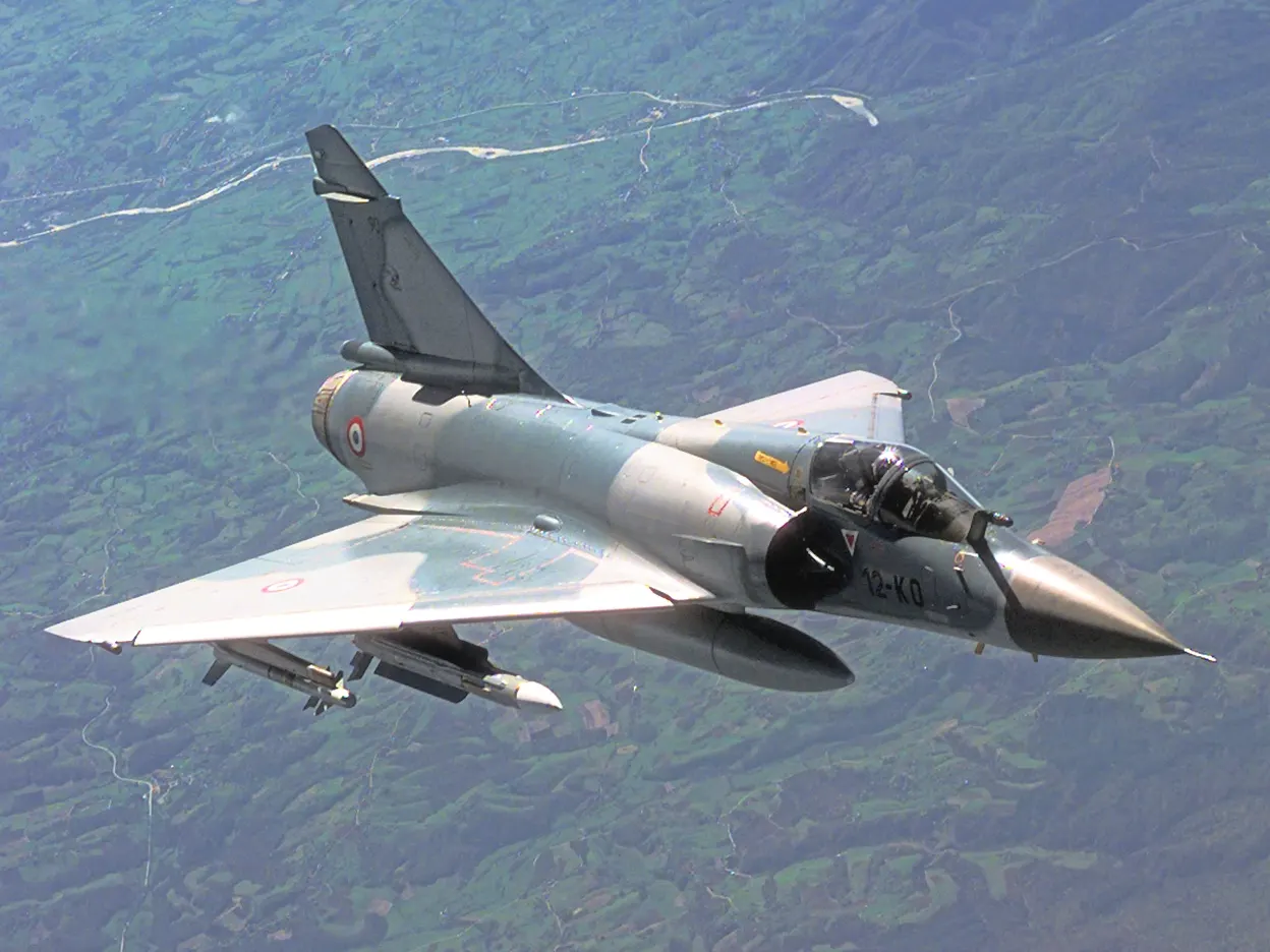Mirage 2000C de l’Armée de l’air en vol